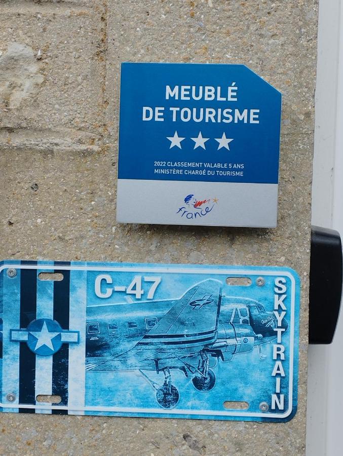 Gite Le C-47 Proche Des Plages Du Debarquement Sainte-Mere-Eglise Exterior photo